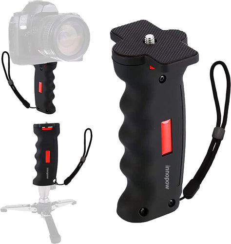 innopow Wide Platform Pistol Grip Camera Handle Camera Stabilizers with 1/4