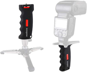 innopow Wide Platform Pistol Grip Camera Handle Camera Stabilizers with 1/4" Screw for SLR DSLR DC Canon Nikon Sony iPhone Xiaomi Smartphone