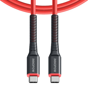 innopow USB C to C Nylon  Charging Cable 2m
